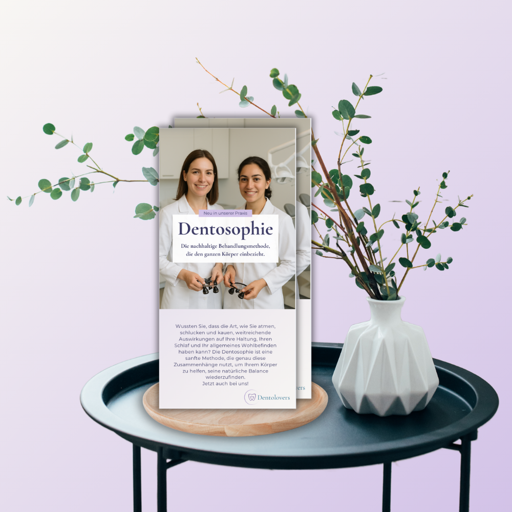 Dentolovers - Marketing für Dentosophen - Flyer und Printmaterialien