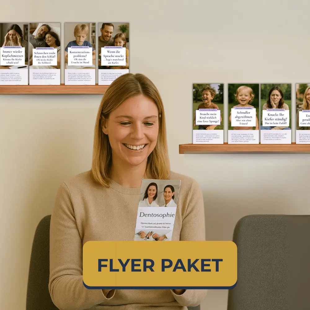 Dentolovers - Marketing für Dentosophen - Themenflyer Paket